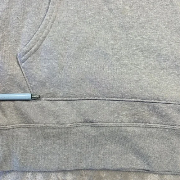 Under Armour Mens HeatGear Hoodie Gray Graphic Logo Loose Fit Sweatshirt Medium - Picture 6 of 7